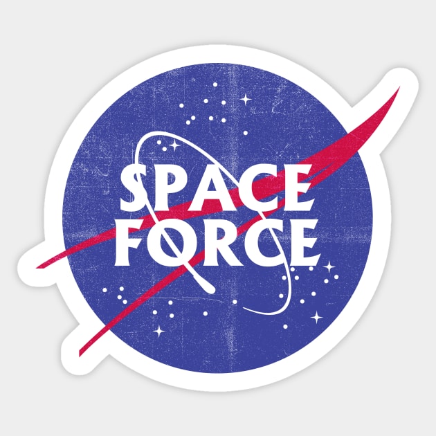 Space Force Nasa Sticker by stayfrostybro